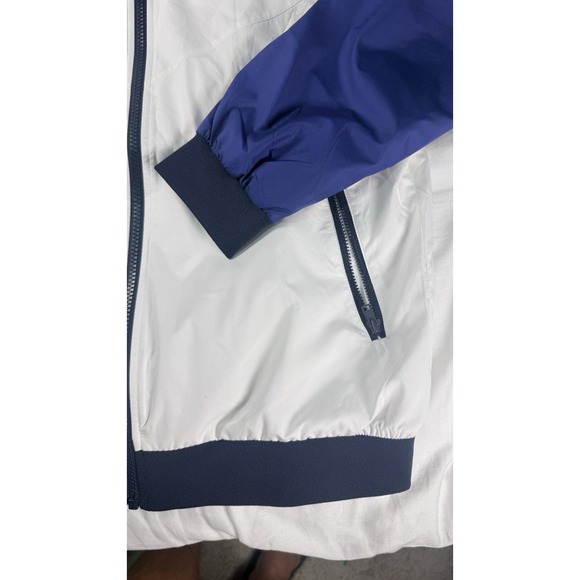 United States National Soccer Jacket Womens‎ L White Blue Nike Windrunner NICE!! - Picture 10 of 16